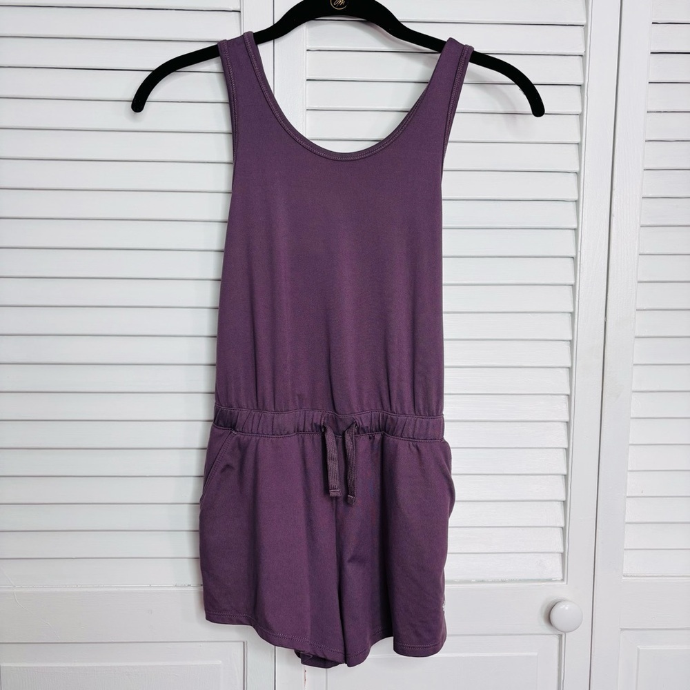 ABERCROMBIE Active Purple Romper Size 9/10